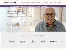 Tablet Screenshot of getwellnetwork.com